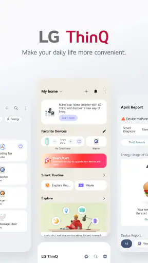 LG ThinQ screenshot