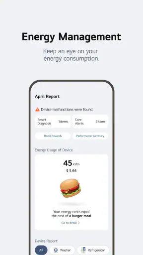 LG ThinQ screenshot