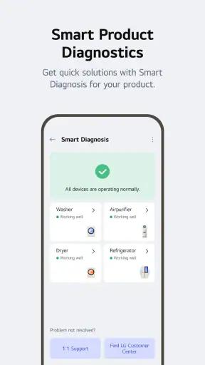 LG ThinQ screenshot
