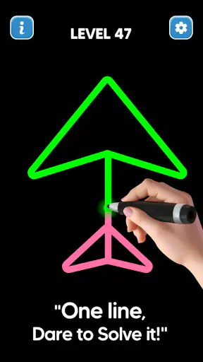 Line Drawing: No Lift Puzzle screenshot