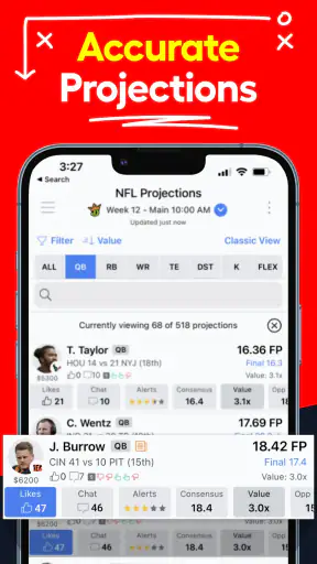 LineStar DFS & Props Optimizer screenshot