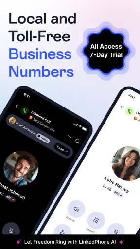 Linked Phone Business Number screenshot