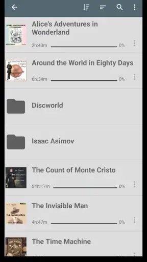 Listen Audiobook Player screenshot