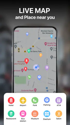Live Earth Map & GPS Map screenshot