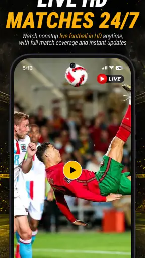 Live Football TV HD Streaming screenshot