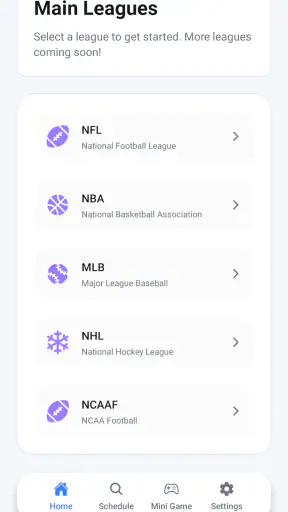 Live Scores : NFL NCAA NBA MLB screenshot