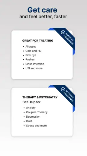 LiveHealth Online Mobile screenshot