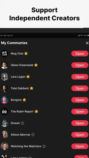 Locals.com screenshot