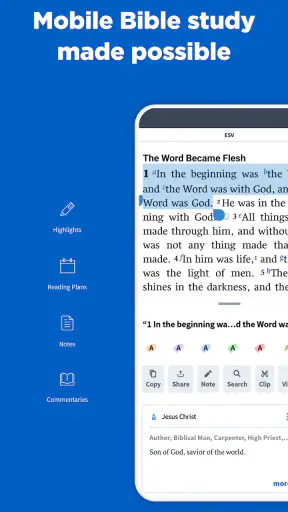 Logos Bible Study App screenshot
