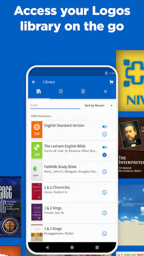 Logos Bible Study App screenshot