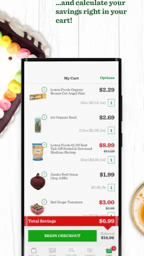 Lowes Foods screenshot