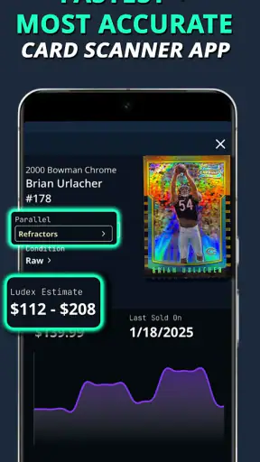 LUDEX Sports Card Scanner +TCG screenshot