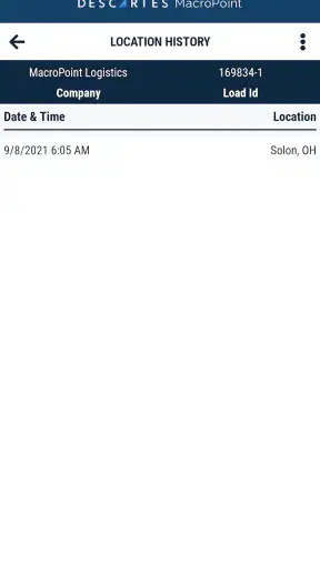 MacroPoint for Truckers screenshot