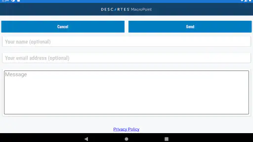 MacroPoint for Truckers screenshot