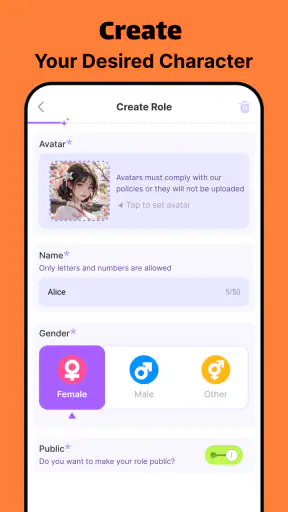 Magic: Fantasy Roleplay Chat screenshot