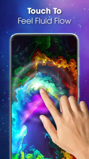 Magic Fluid: Live Wallpaper 4D screenshot