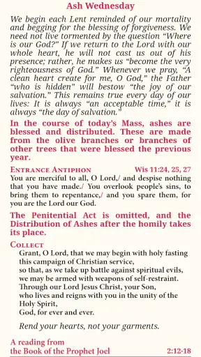 Magnificat Lenten 2025 screenshot
