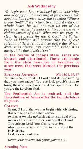 Magnificat Lenten 2025 screenshot