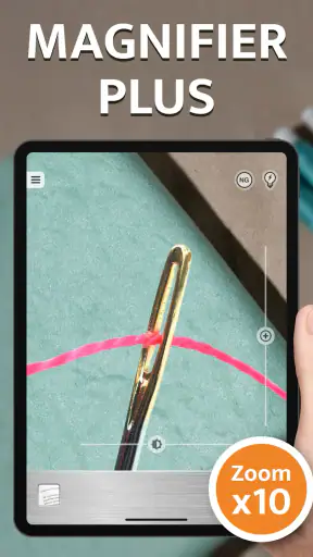 Magnifier Plus with Flashlight screenshot