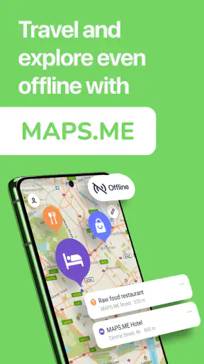 MAPS.ME: Offline maps GPS Nav screenshot