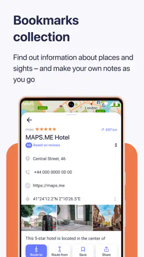 MAPS.ME: Offline maps GPS Nav screenshot