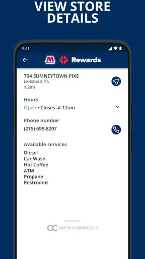 Marathon ARCO Rewards screenshot