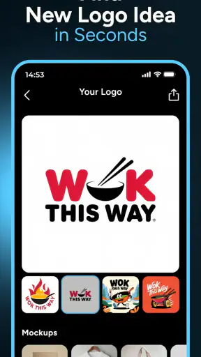 Mark - AI Logo Generator screenshot