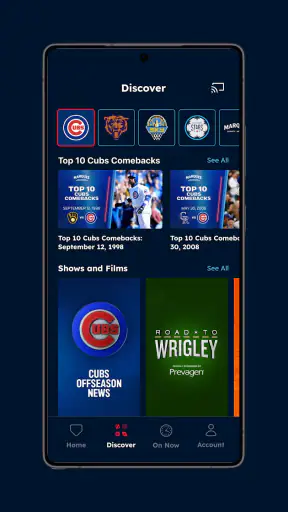 Marquee Sports Network screenshot
