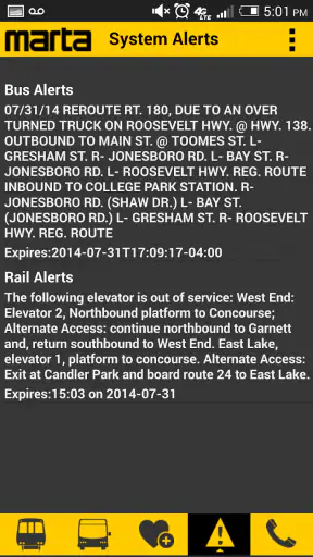 MARTA On the Go screenshot