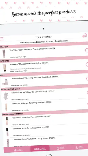 Mary Kay® Skin Analyzer screenshot