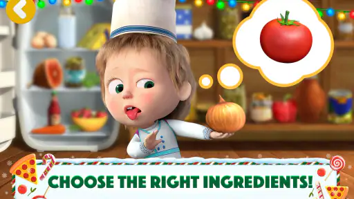 Masha and the Bear Pizza Maker screenshot