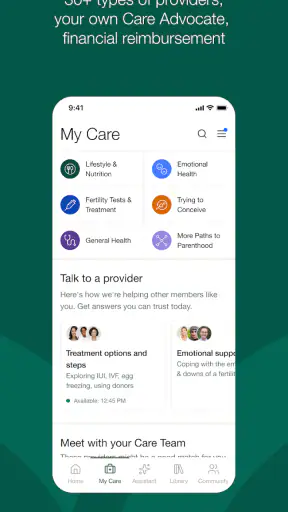 Maven Clinic screenshot