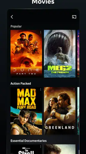 Max: Stream HBO, TV, & Movies screenshot