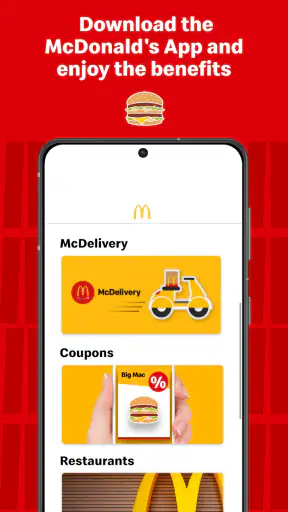 McDonald's Offers and Delivery screenshot