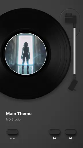 MD Vinyl - Music Player Widget screenshot