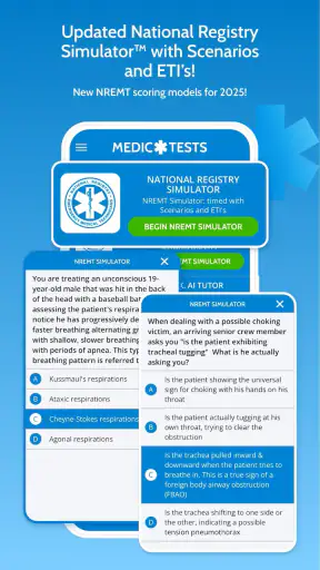 MedicTests 2026 EMS Education screenshot