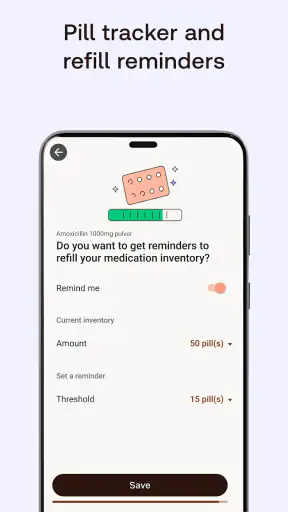Meds & Pill Reminder MyTherapy screenshot