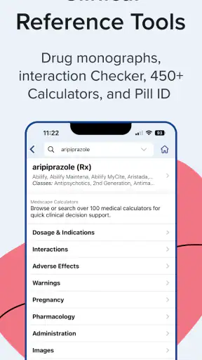 Medscape screenshot