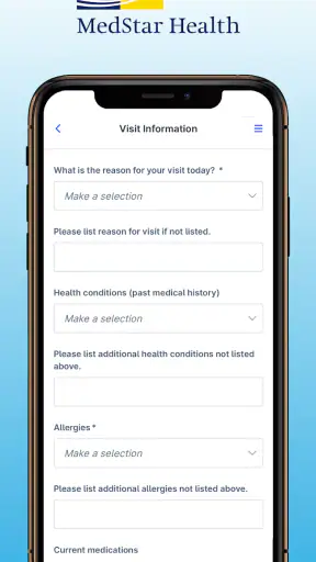 MedStar eVisit – Telehealth screenshot
