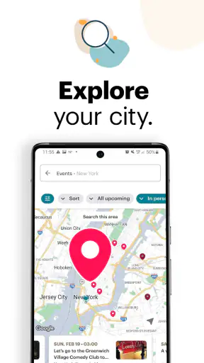 Meetup: Social Events & Groups screenshot