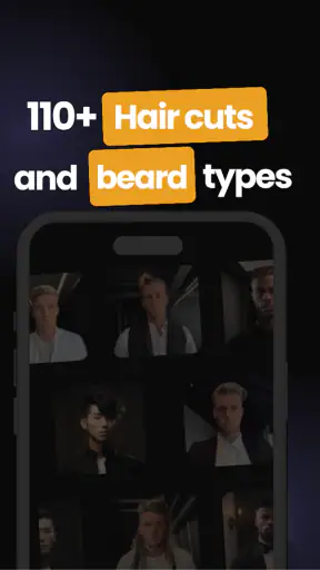 Men's Hair Cuts & Hairstyles screenshot