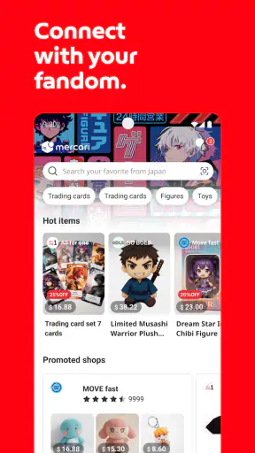 Mercari Japan: Anime Shopping screenshot