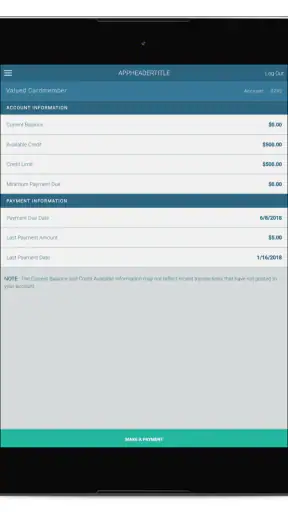 Merrick Bank Mobile screenshot