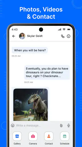 Messages - sms text message screenshot