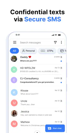 Messages - Text Messenger App screenshot
