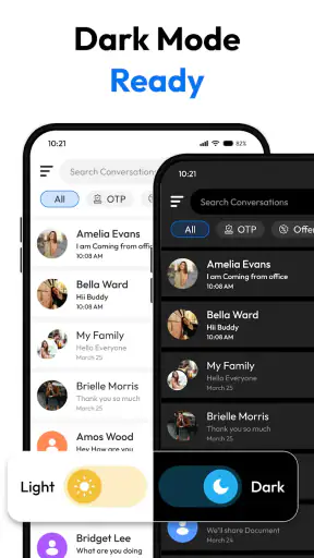 Messages: Text SMS screenshot
