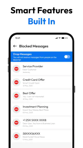 Messages: Text SMS screenshot
