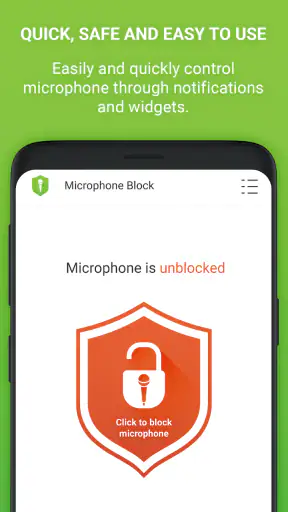 Microphone Blocker - Anti Spy screenshot