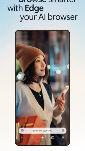 Microsoft Edge: AI browser screenshot
