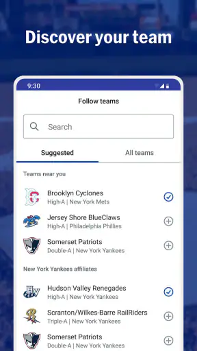MiLB screenshot
